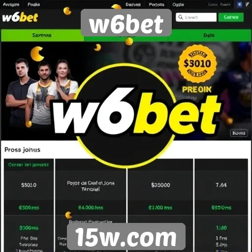 Promoções e bônus atraentes do w6bet